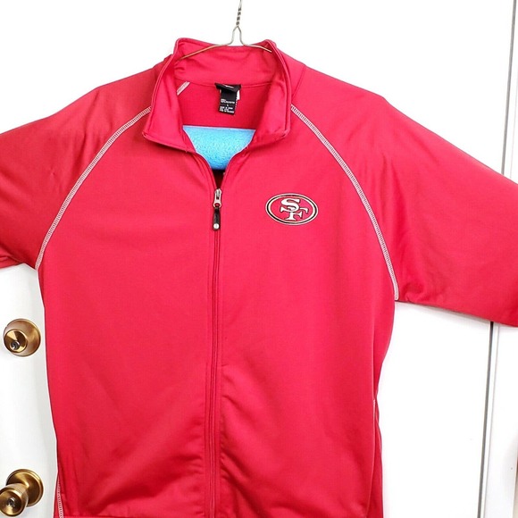 NFL San Francisco 49rs Zipper Jacket team Apparel Mens size Large - Picture 3 of 8